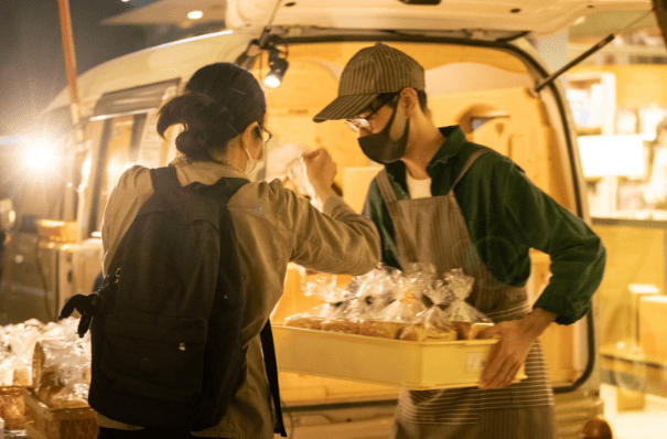 食品ロスを削減するための夜のパン屋さんの取り組み